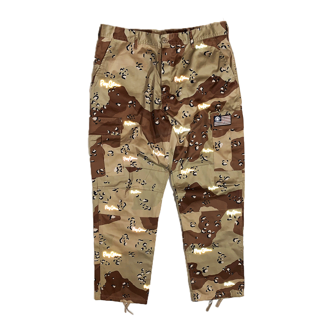 Peep Game Reflective Script Logo BDU Pants