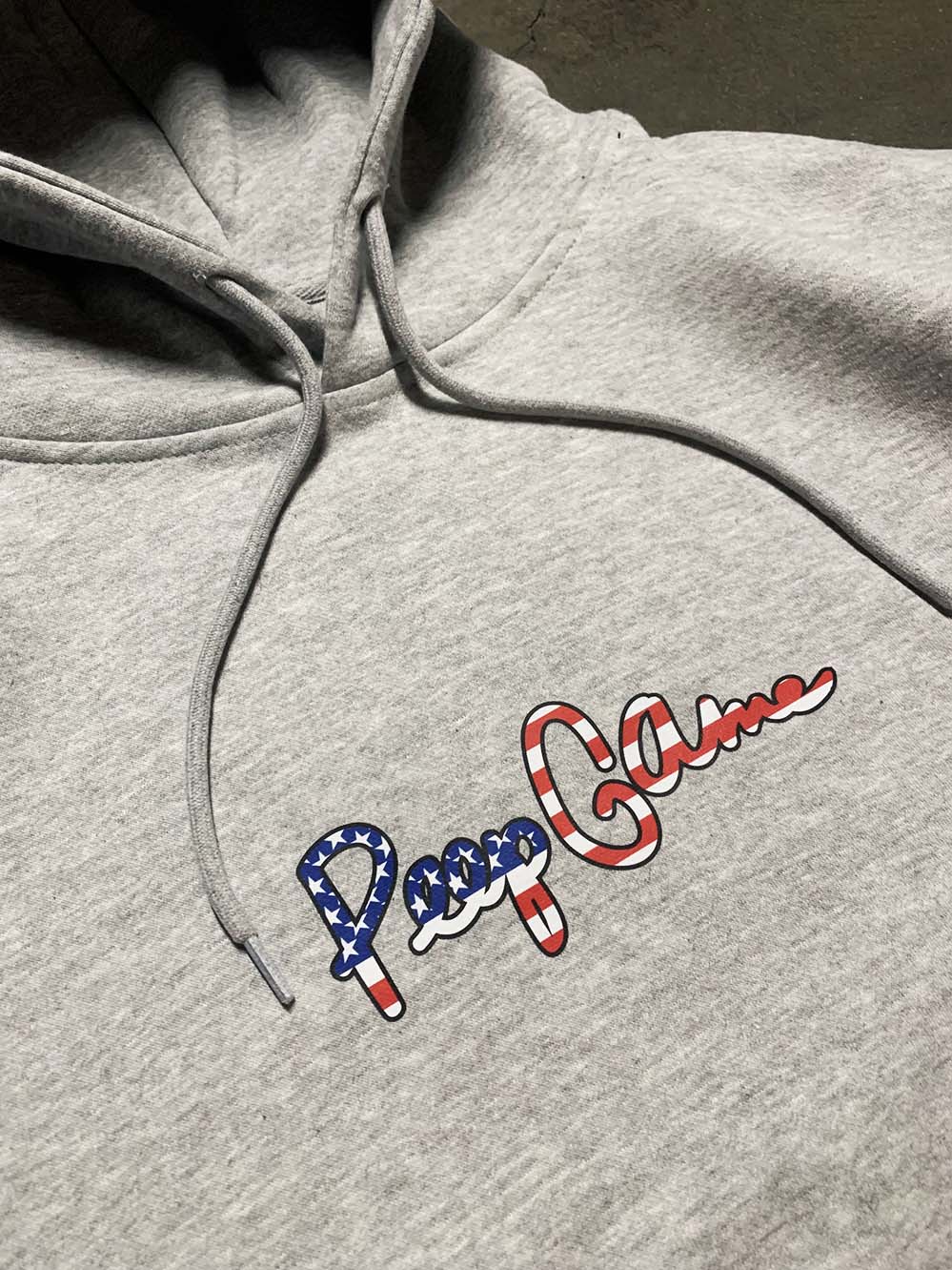Peep Game USA Script Logo Hoodie