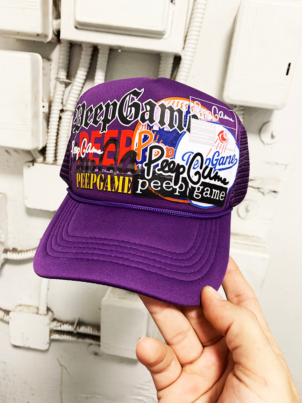 Peep Game Misprint Trucker Hat