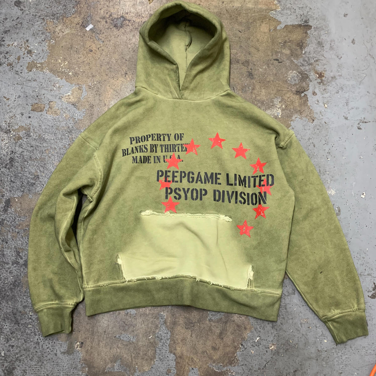 Peep Game Psyop Division Hoodie