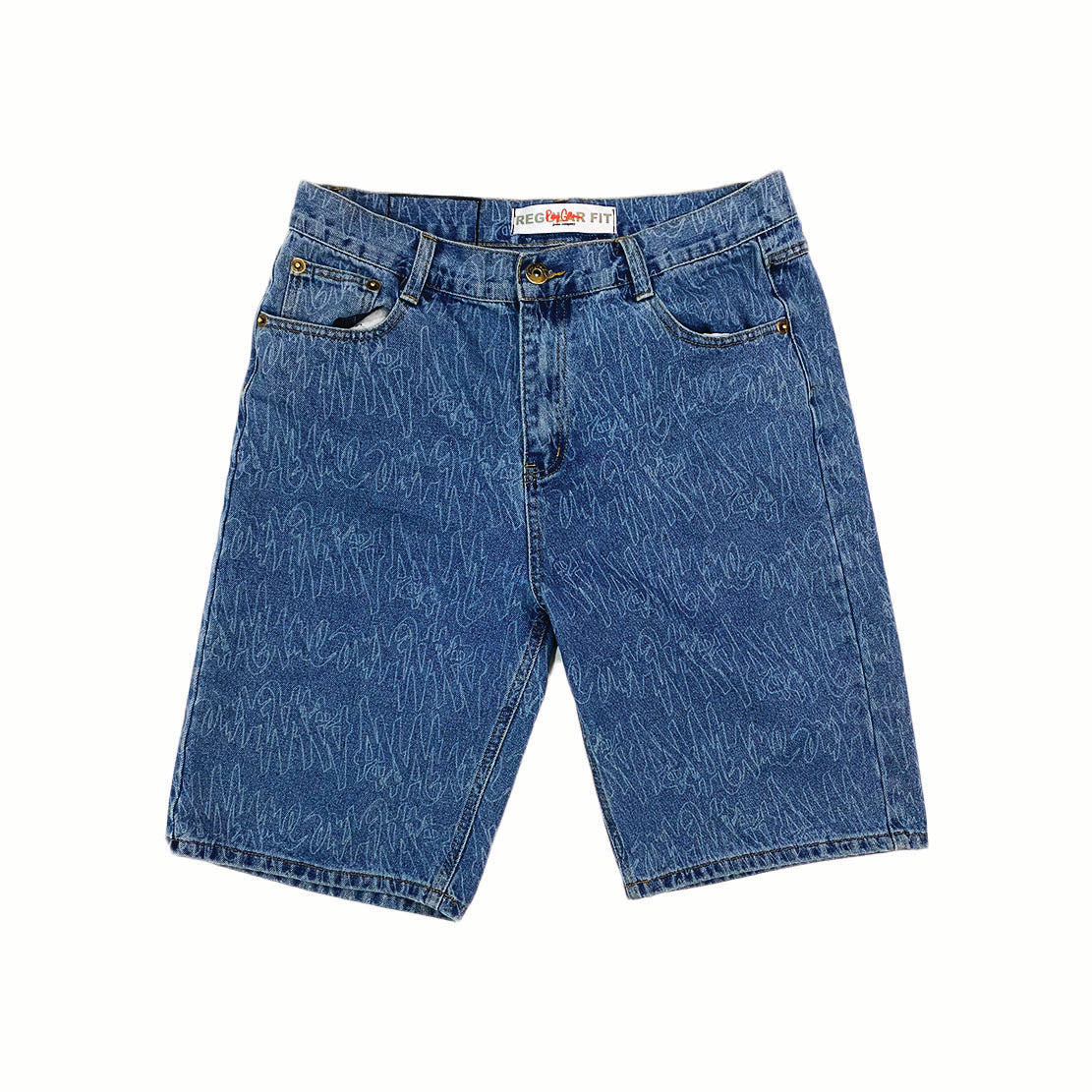 Peep Game Handstyle Jean Shorts