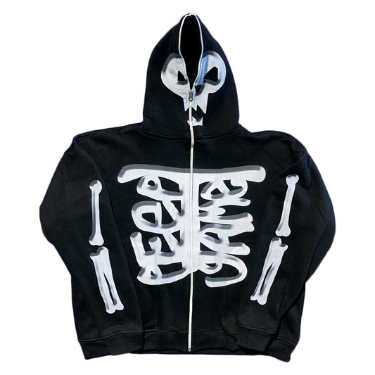 Peep Game Bones Full Zip Hoodie