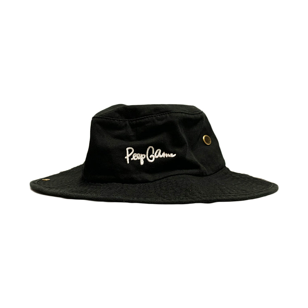 Peep Game Script Logo Boonie Hat