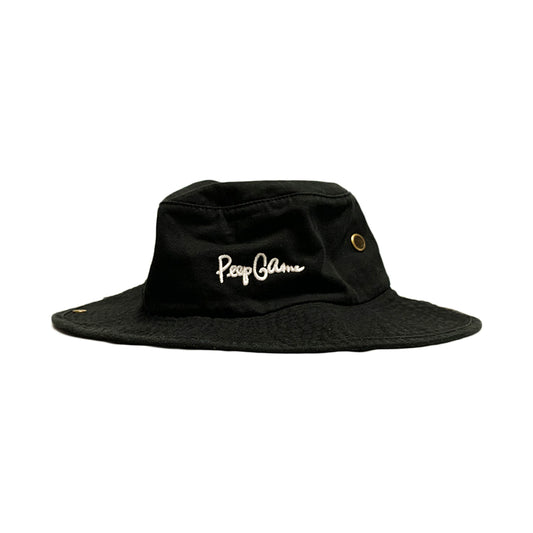 Peep Game Script Logo Boonie Hat