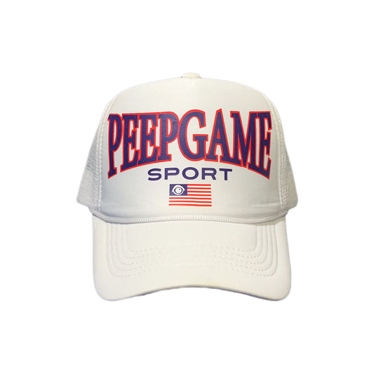 Peep Game Sport Trucker Hat