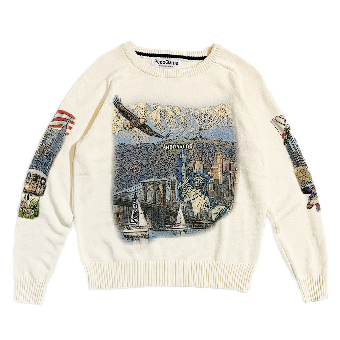 Peep Game Coast to Coast Knit Sweater