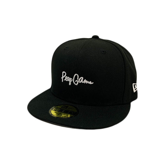 Peep Game Script Logo New Era Fitted