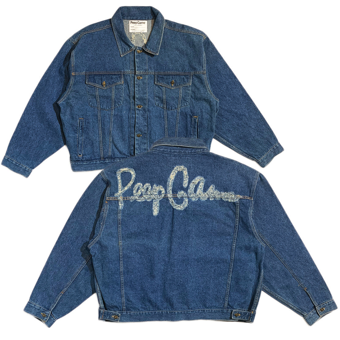 Peep Game Denim Jacket