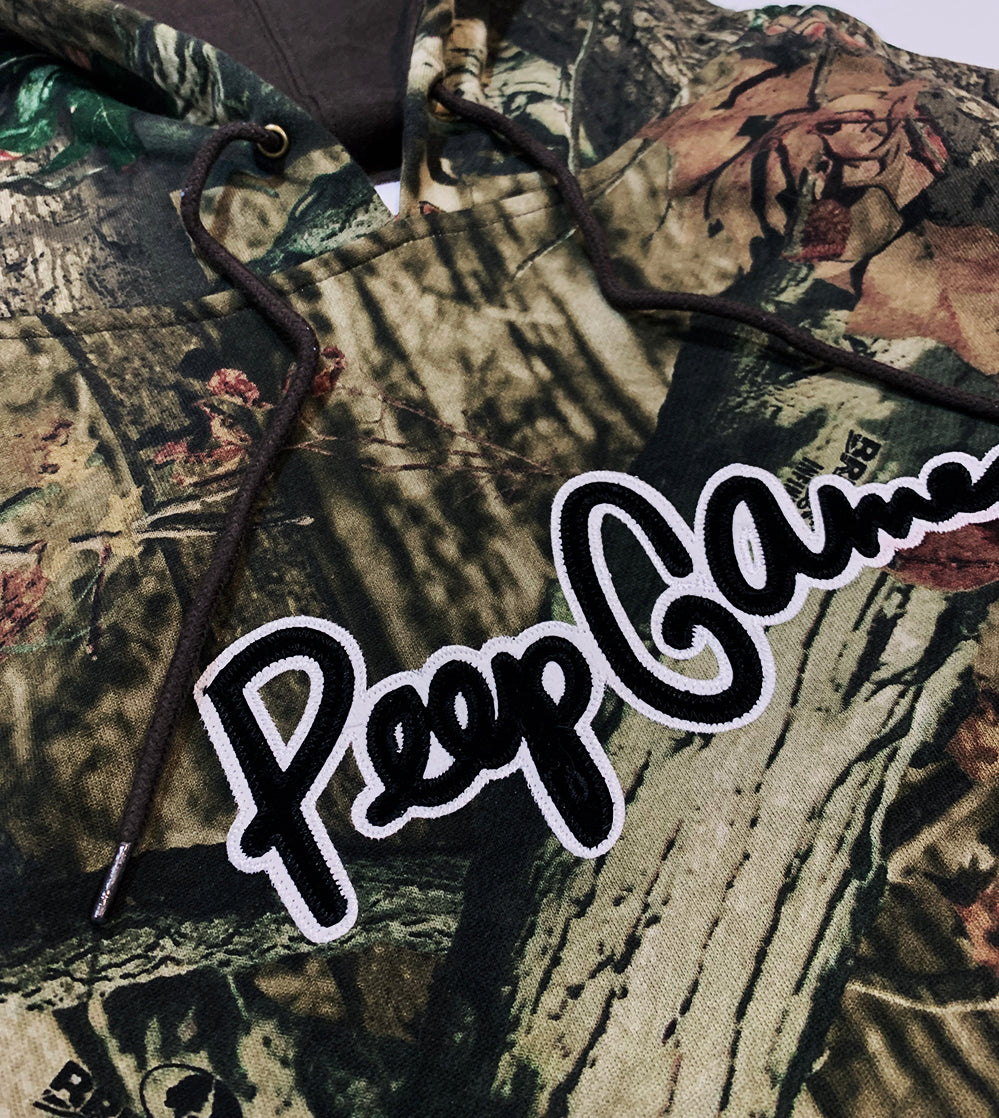 Peep Game Sample Camo Hoodies