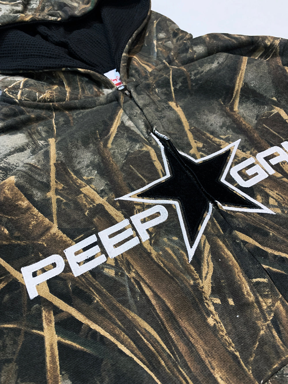 Peep Game Sample Camo Hoodies