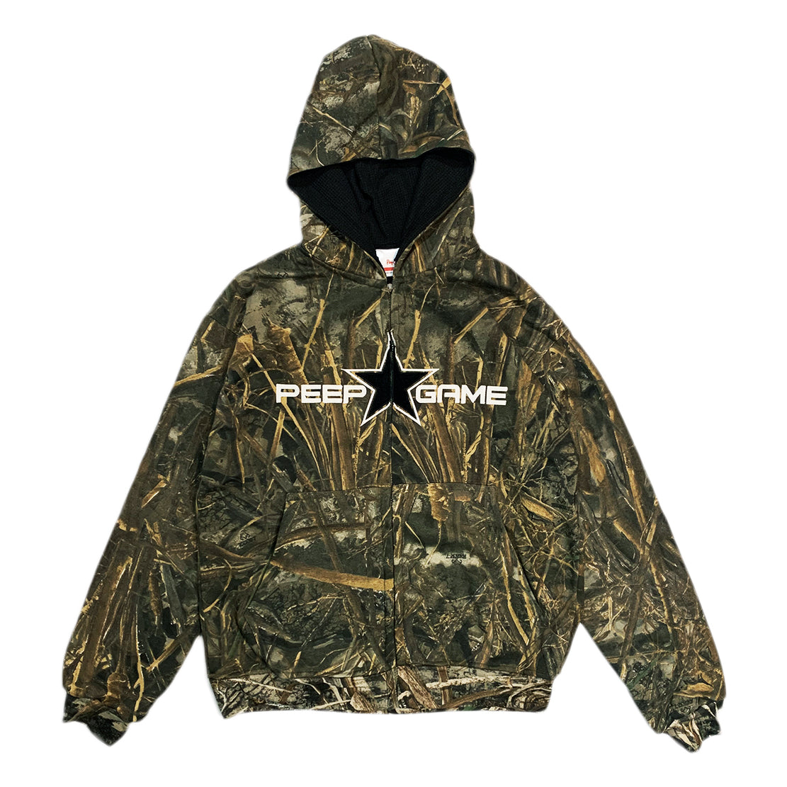 Peep Game Sample Camo Hoodies