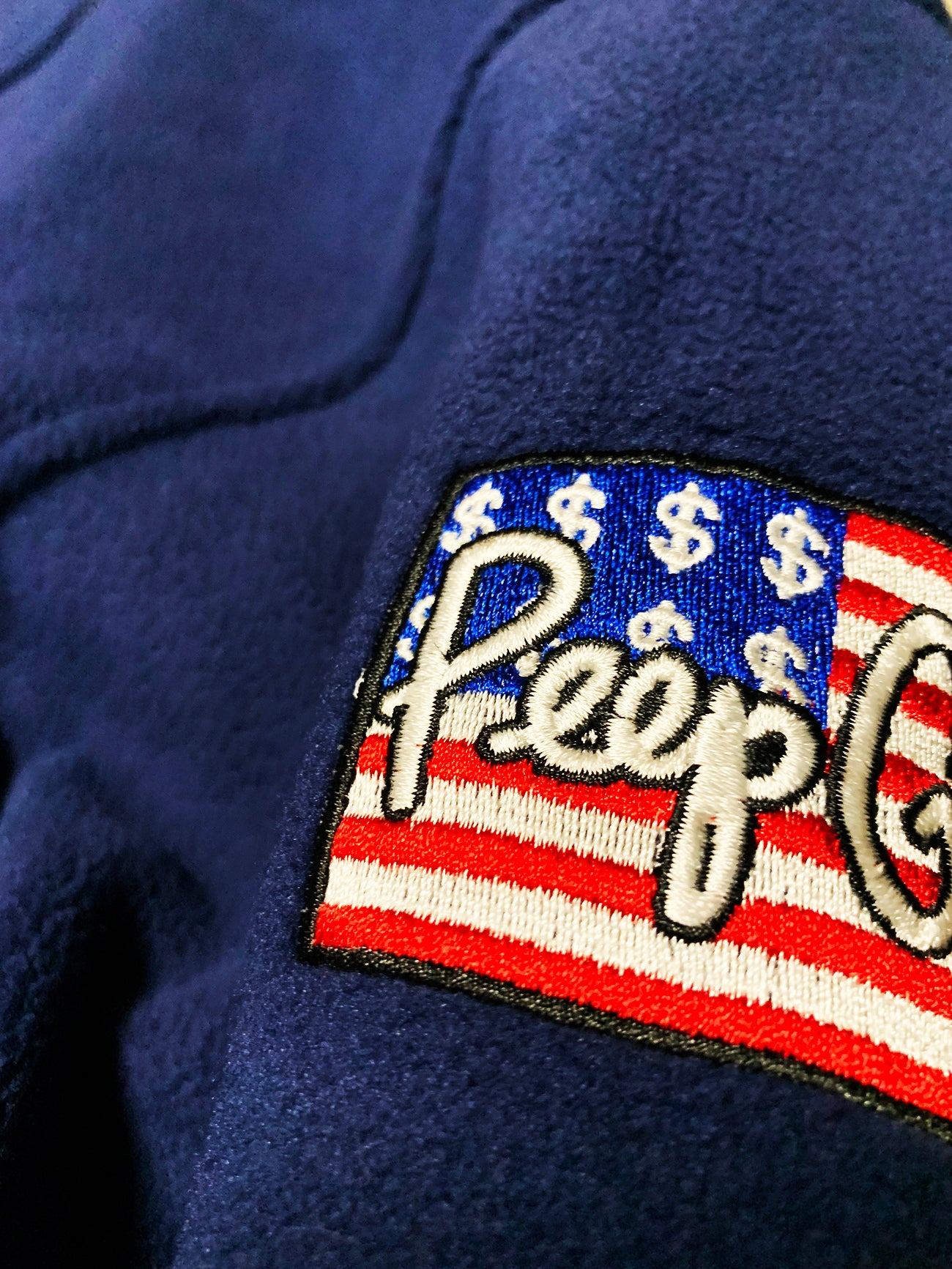 Peep Game USA 1/4 Zip Fleece