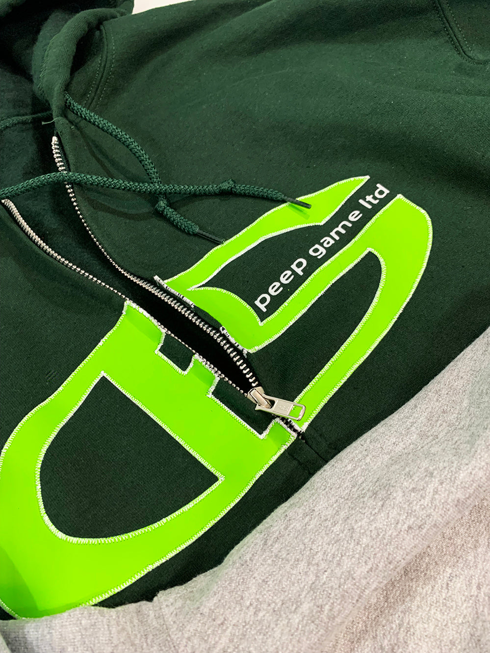 Peep Game PG Zip Up Hoodie