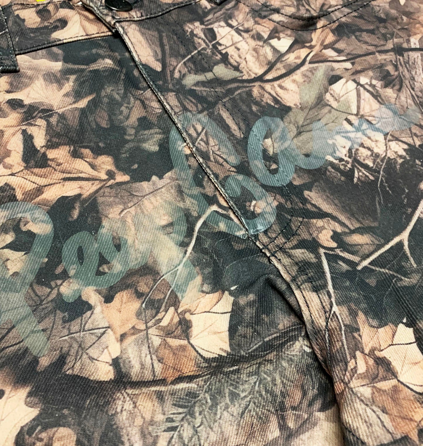 Peep Game Baggy Double Knee Script Logo Pants