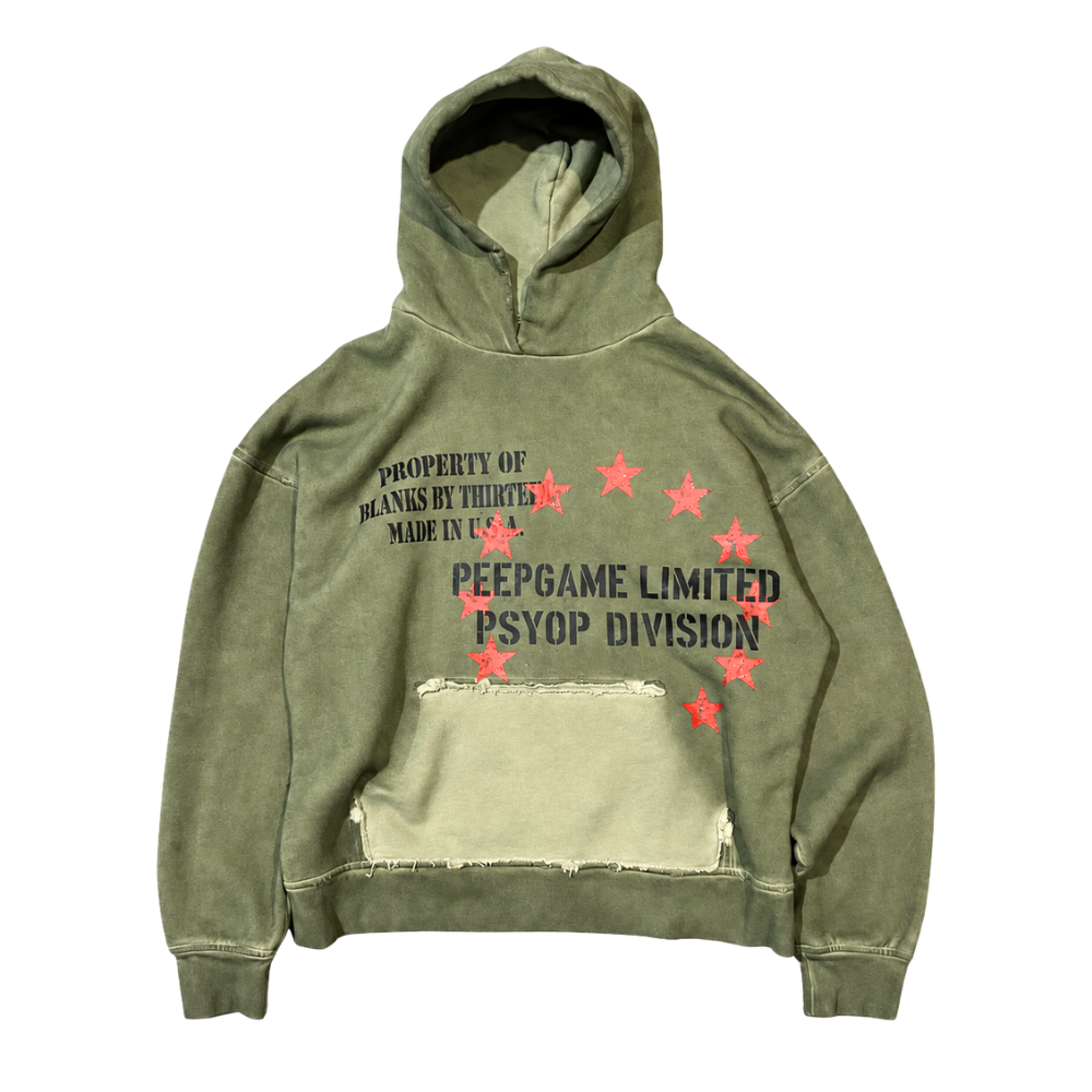 Peep Game Psyop Division Hoodie