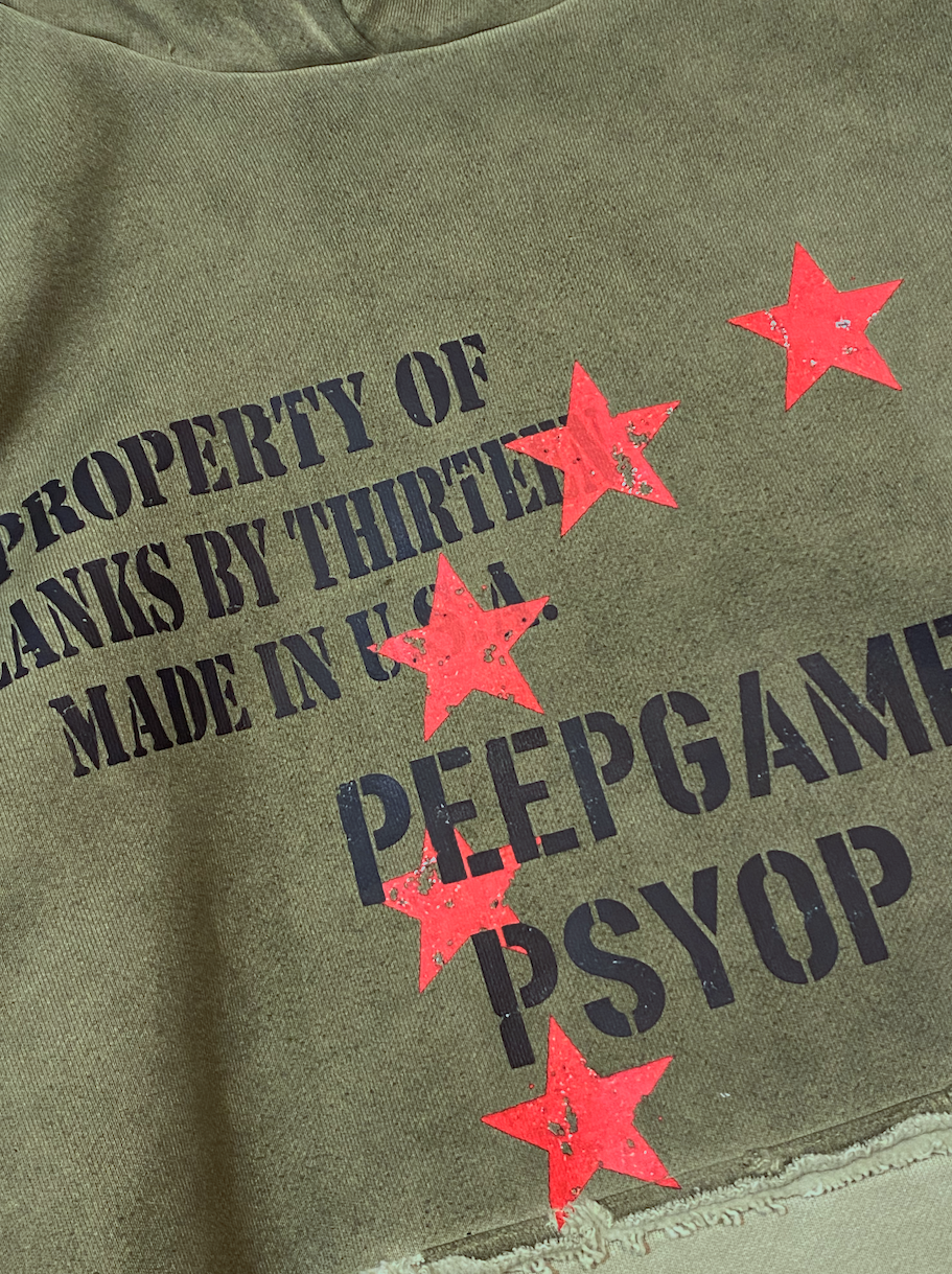 Peep Game Psyop Division Hoodie