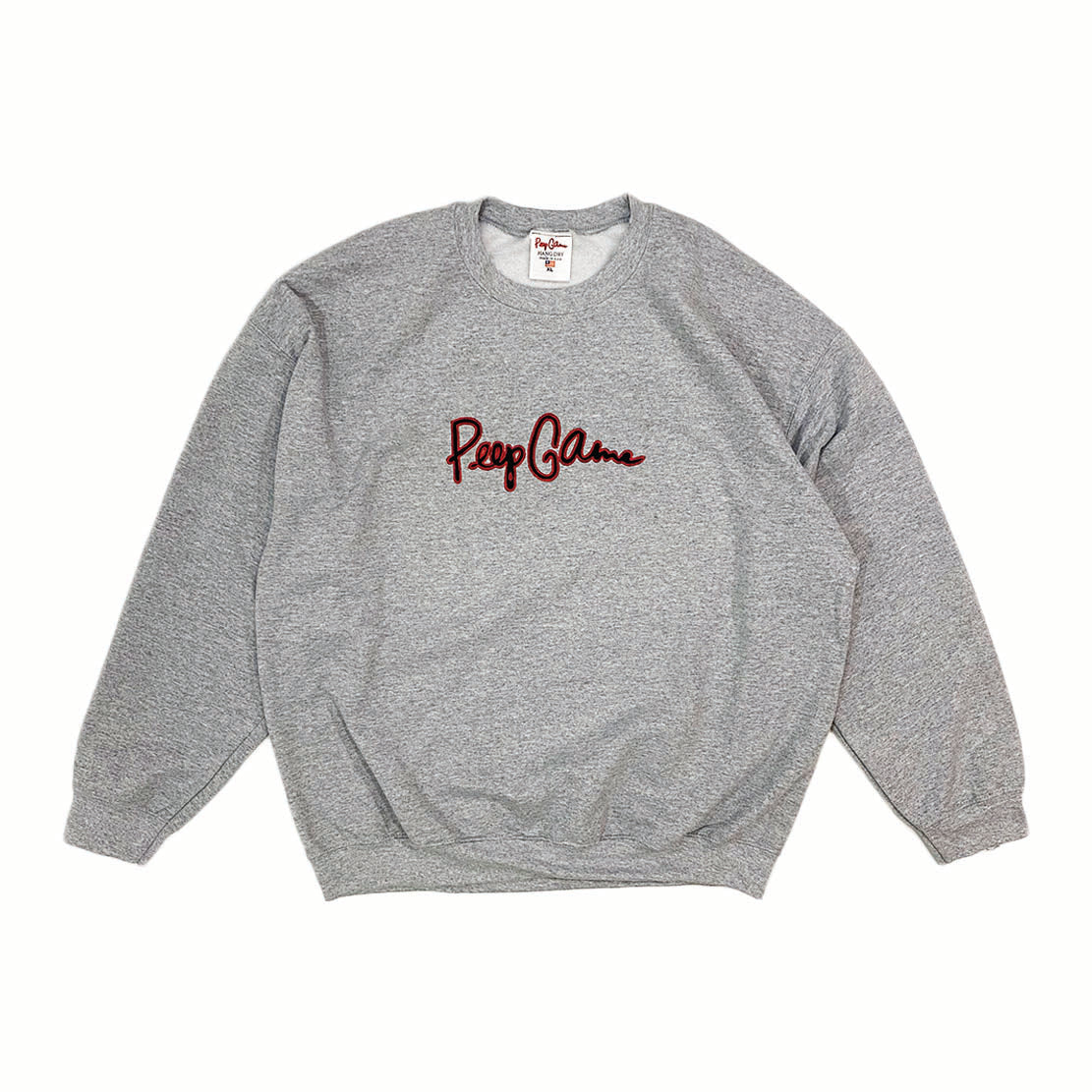 Peep Game Script Logo Crewneck Sweatshirt