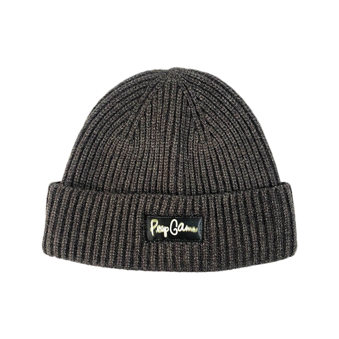 Peep Game Blurred Script Logo Beanies