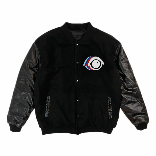 Peep Game Eye Series Varsity Jacket